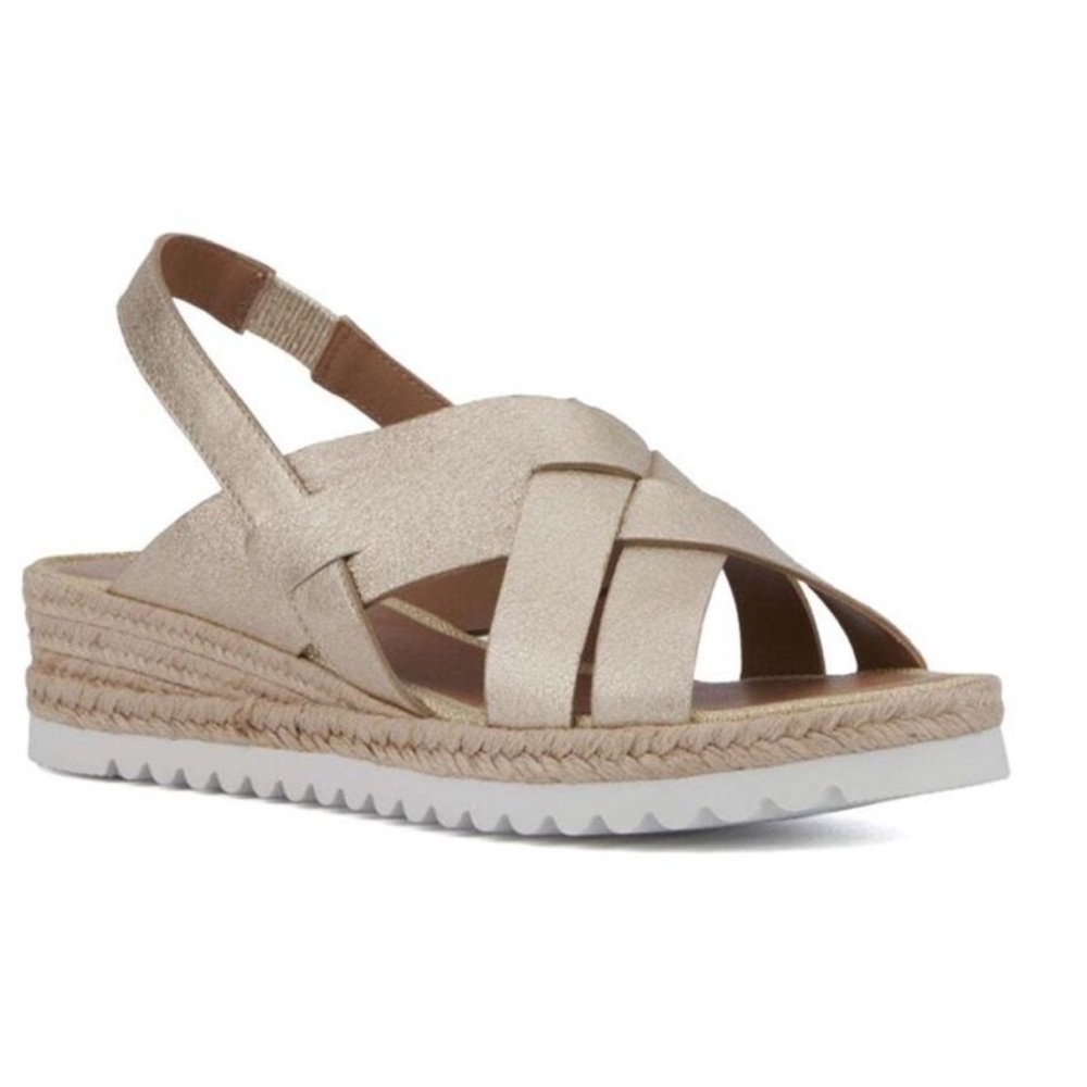 Aquatalia Amaya Suede Sandals Tan Size 9